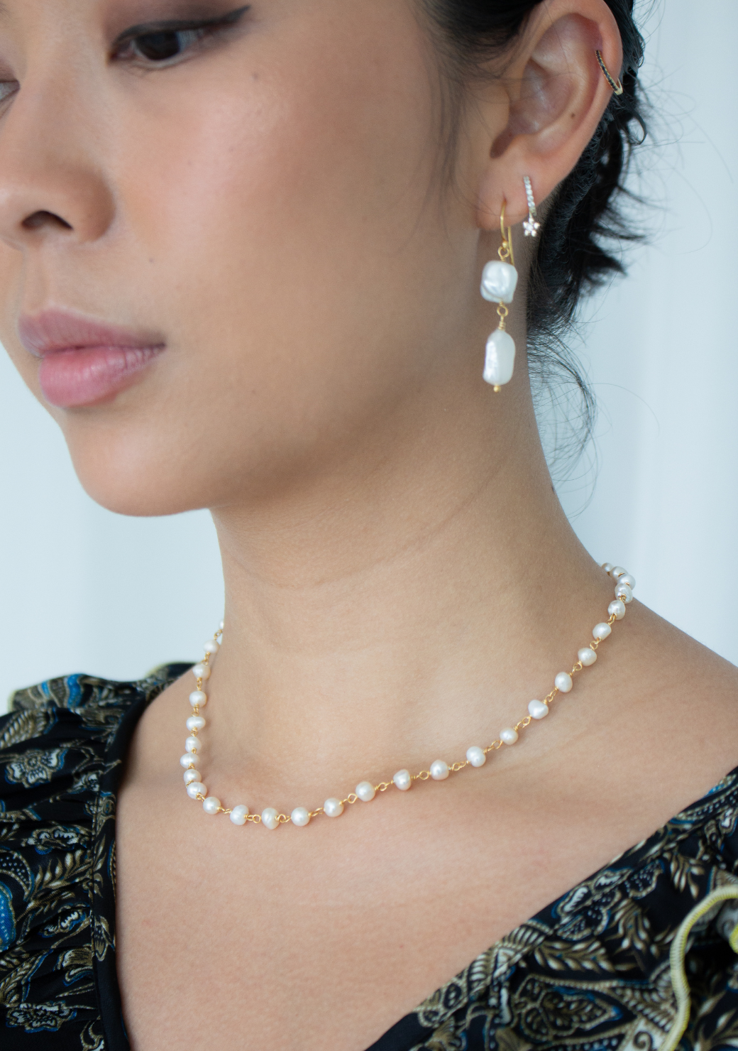 Neptune Ear Pendants