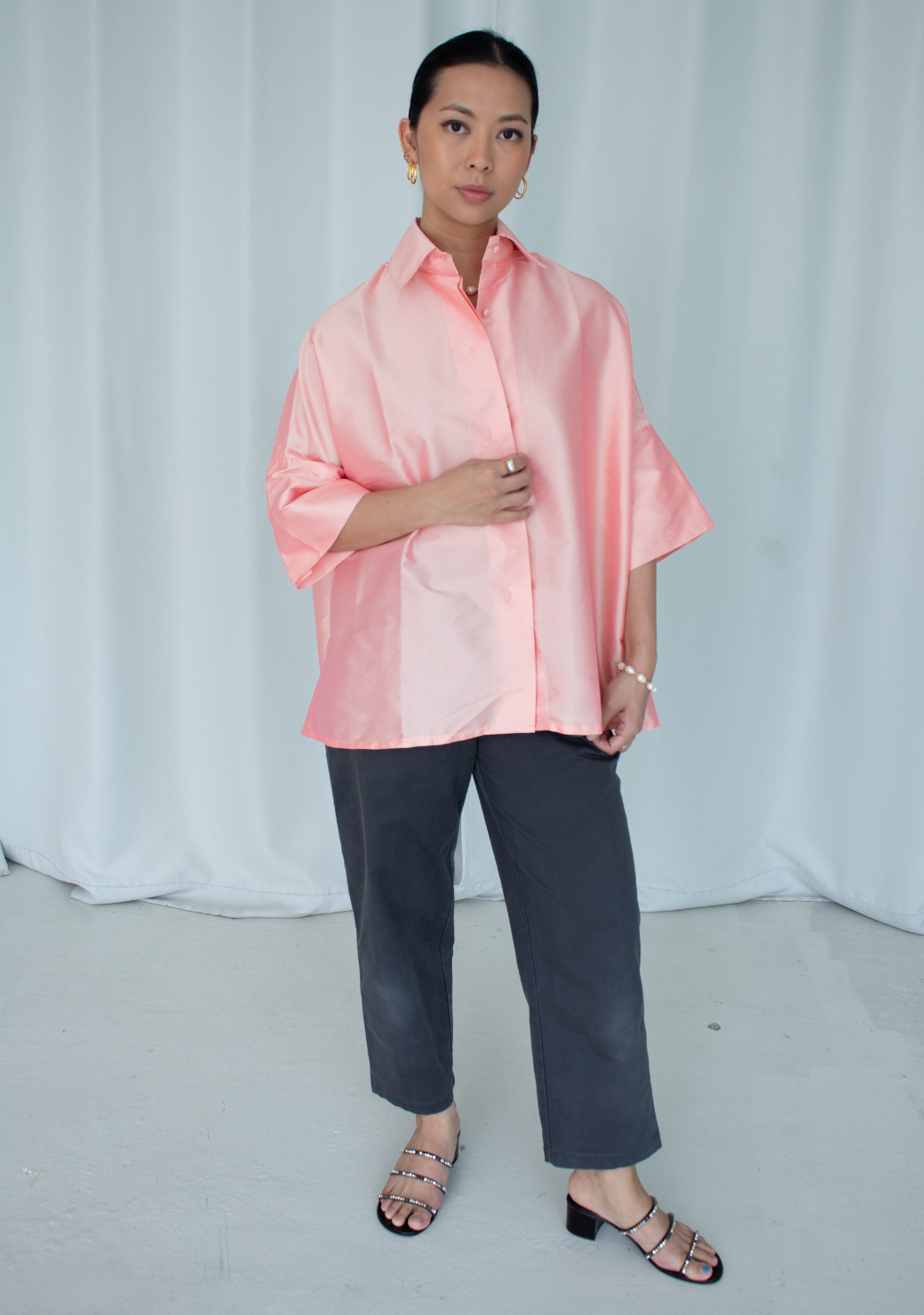 Carnation Pink CORA Shirt