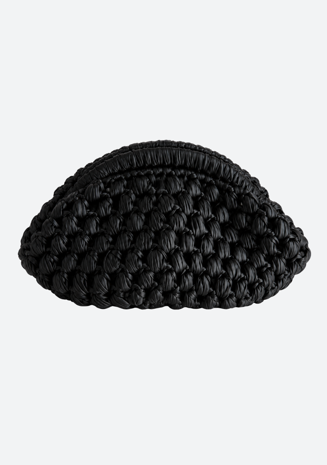 Mini Leather Puff Clutch