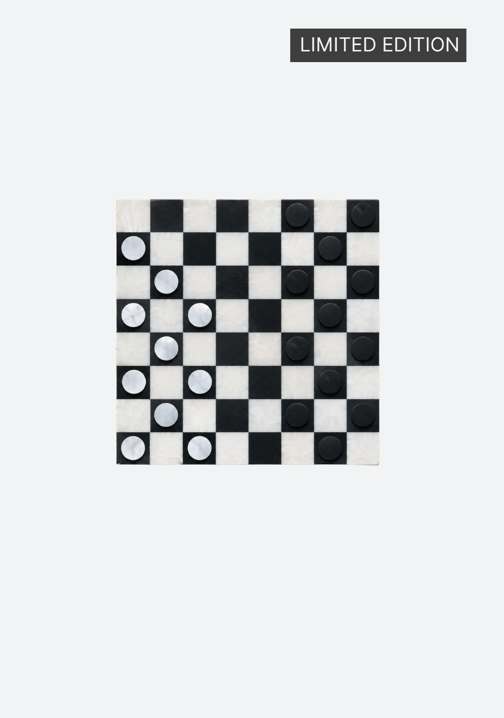 Checkerboard (White Cabebe & Black Tab)