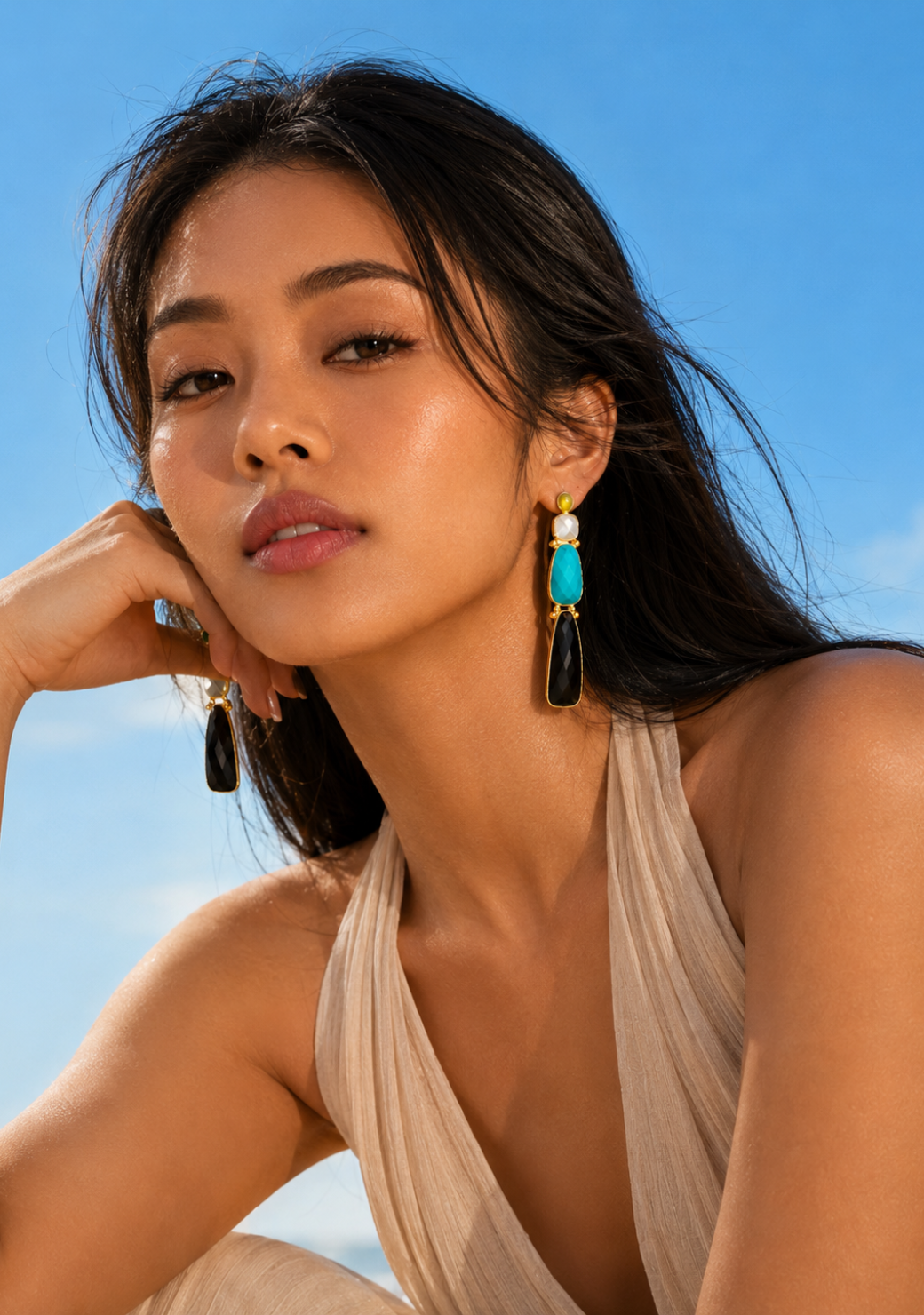 Sea Glass Earring
