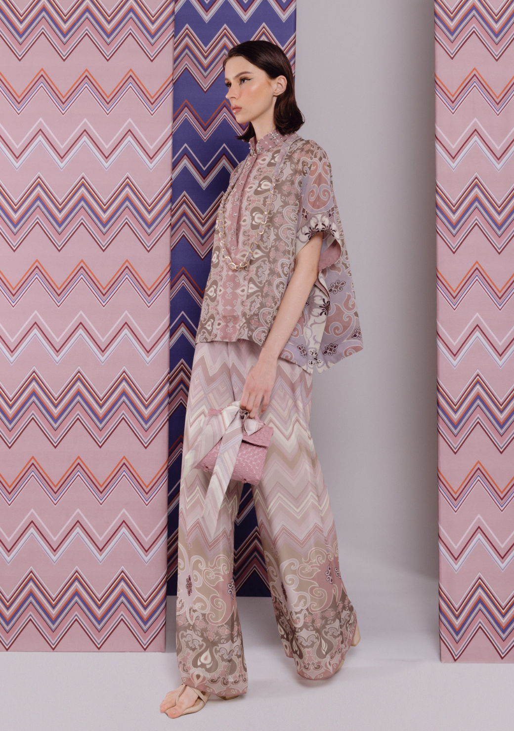 MAJA Chiffon Oversized Blouse