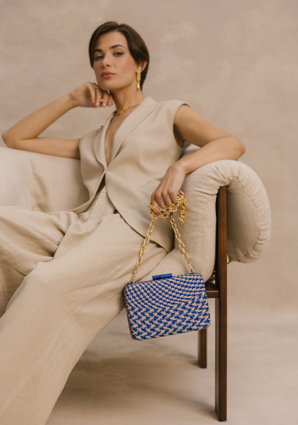 Rufa Square Box Clutch