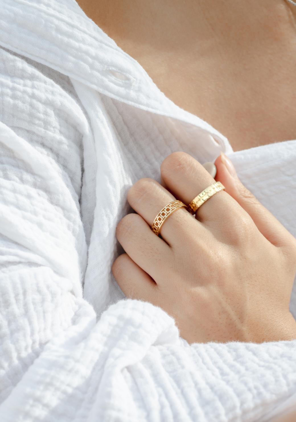 Eternity Square Ring