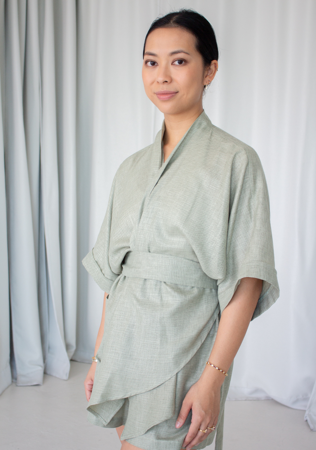 Mila Kimono Shorts Set