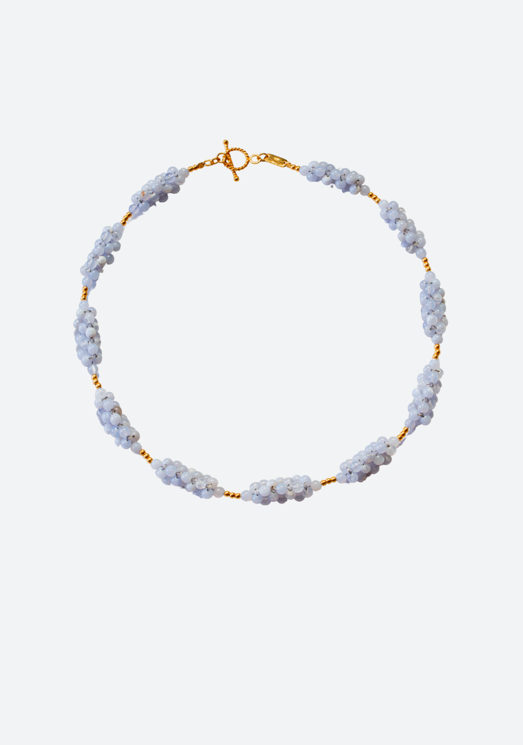 Blue Lace Agate Taormina Necklace