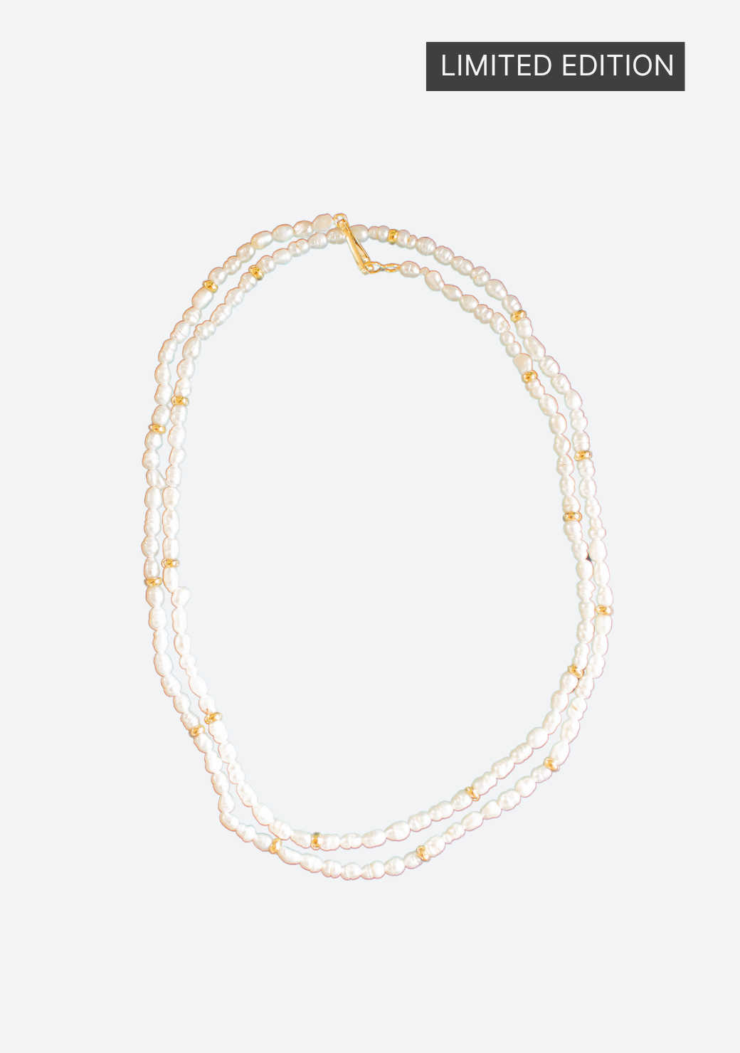 Siren's Rice Pearl Necklet & Chain