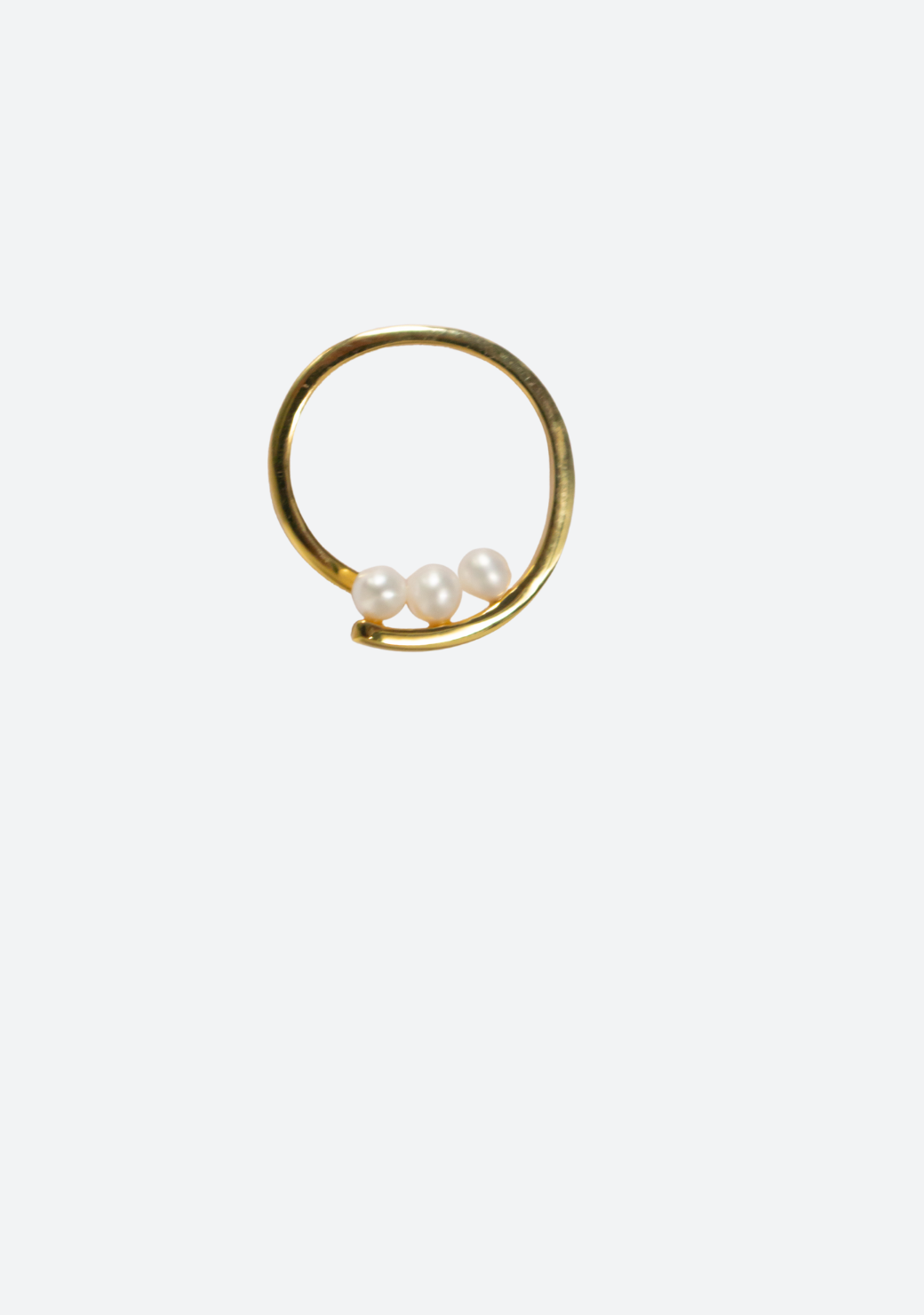 Voyage Pearl Tri Ring