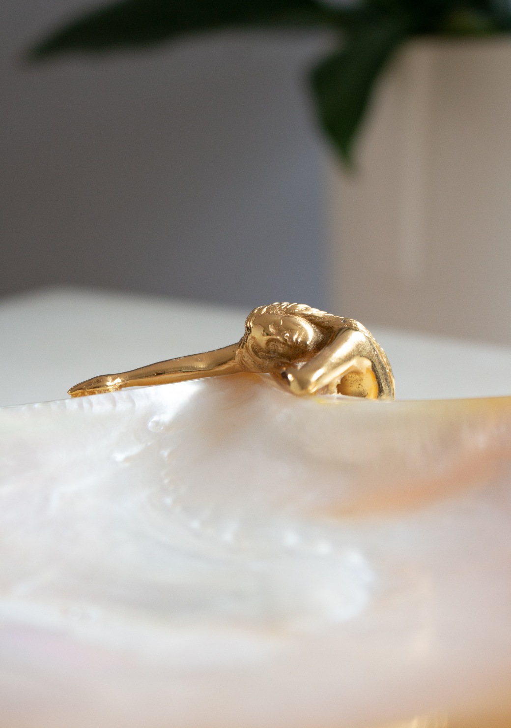 Mother-of-Pearl Siren Accessory Dish