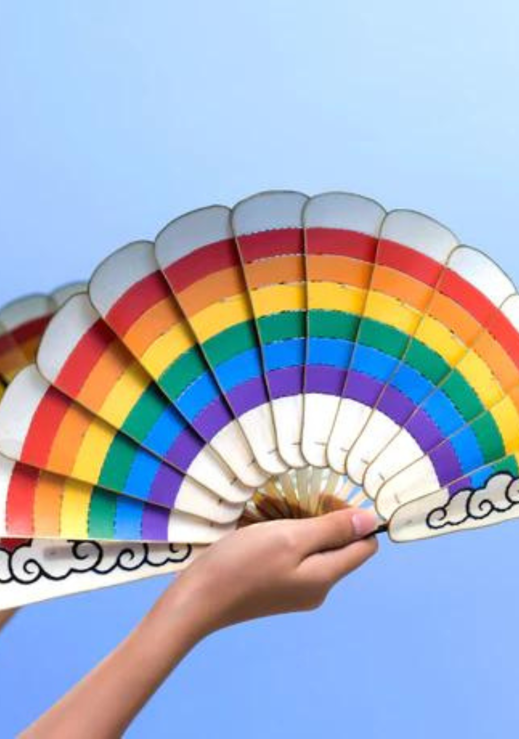 Rainbow Fan