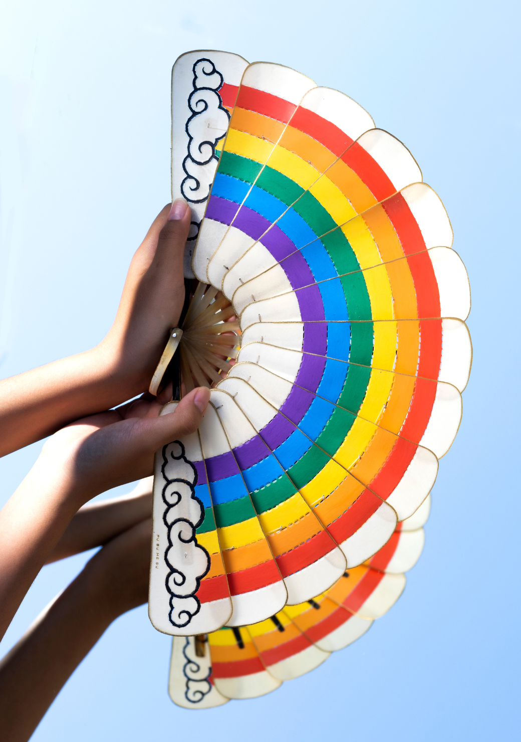 Rainbow Fan