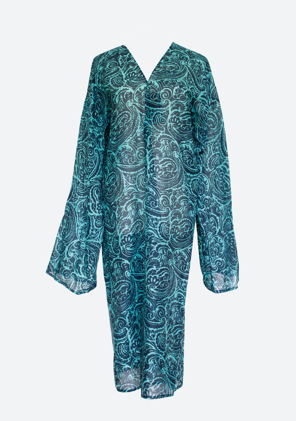 Long Beach Cotton Voile Kimono