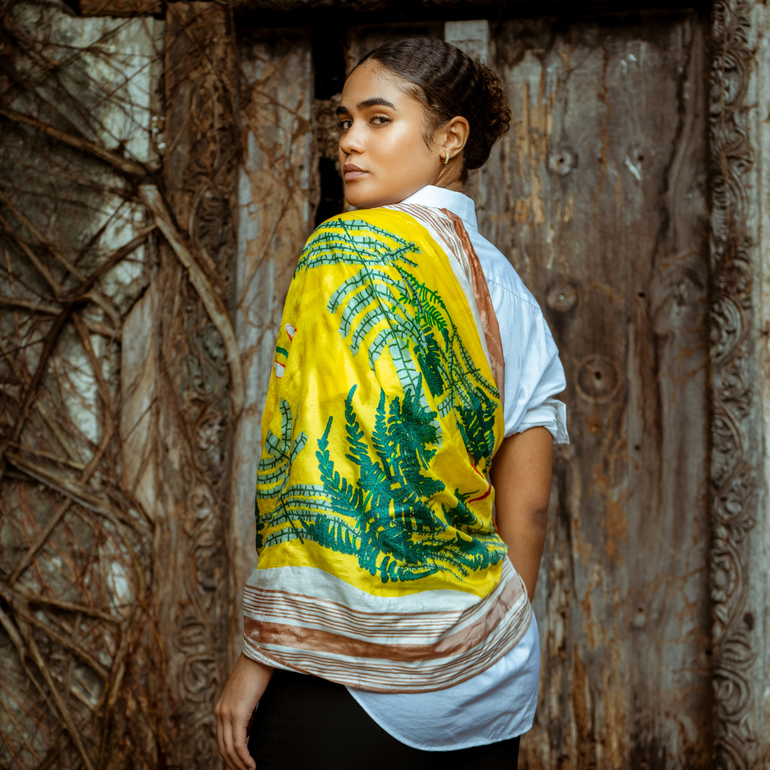 LesKoy: Silk Scarves Where East African Heritage Meets Southeast Asian Craft