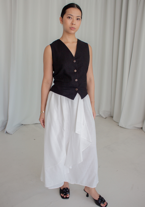 Linen Vest