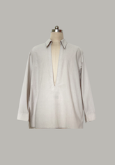 Extra Low Cut Oversized Tunic