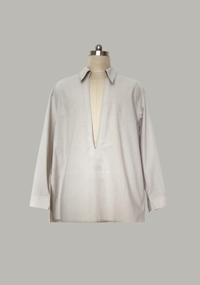 Extra Low Cut Oversized Tunic