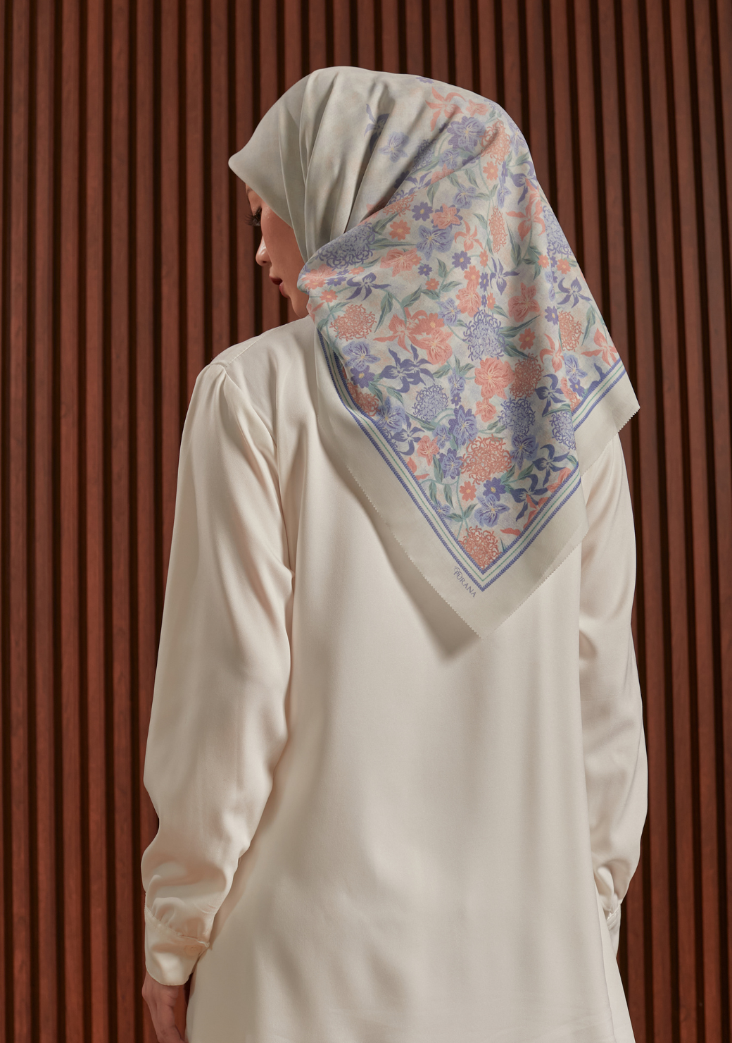 Gardenia Square Scarf