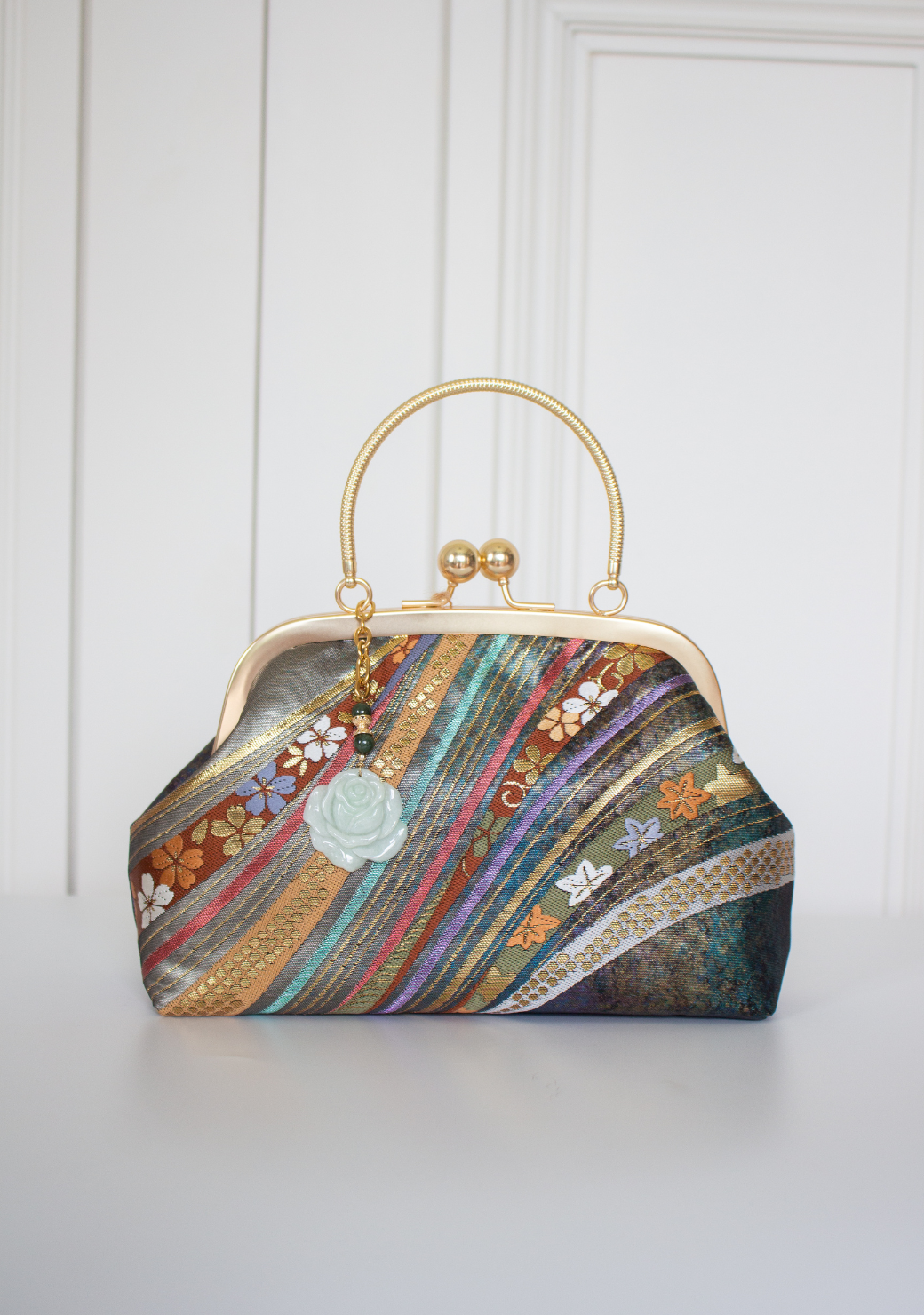 Colorful Waves Jaded Handbag