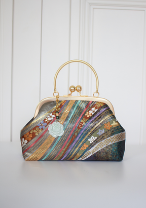 Colorful Waves Jaded Handbag