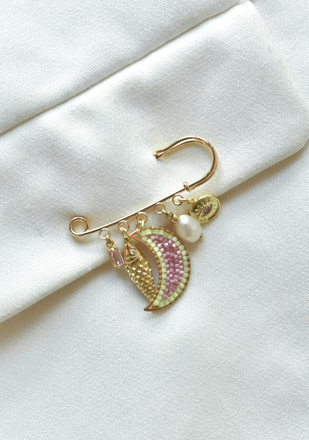 Limited Edition Beaded Brooch