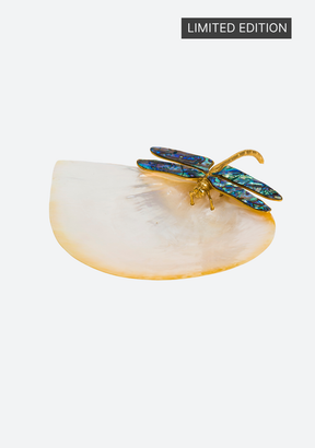 Dragonfly Mother-of-Pearl Dish