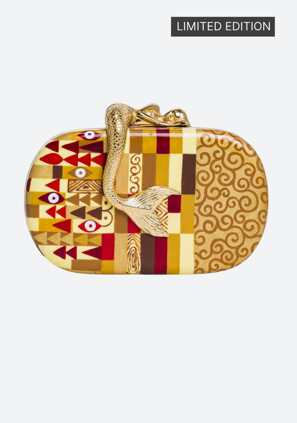 Siren Minaudière Klimt in Red