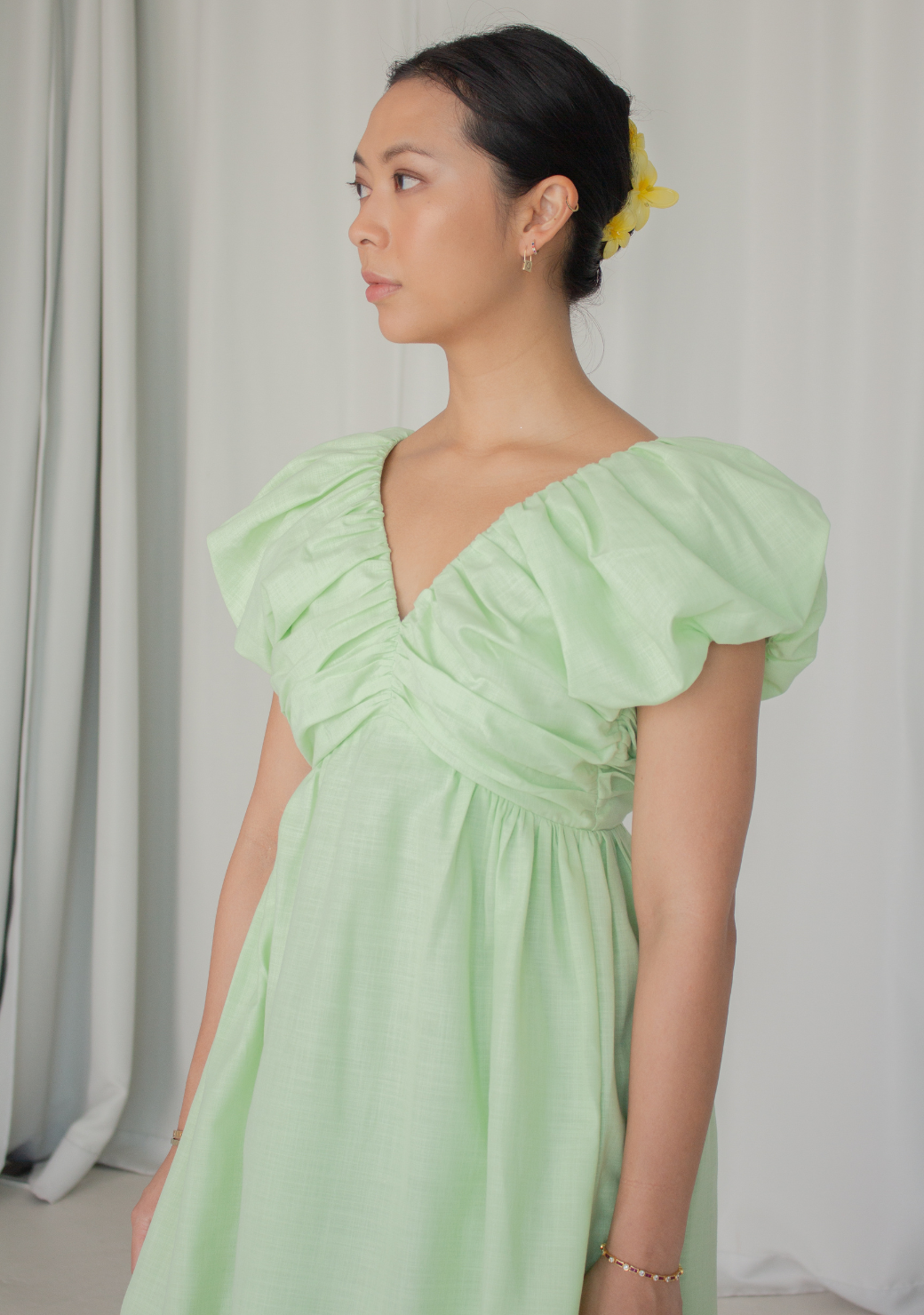 Shaleen Cheah - Mint Green Short Dress Shaleen Cheah - Mint Green Short Dress