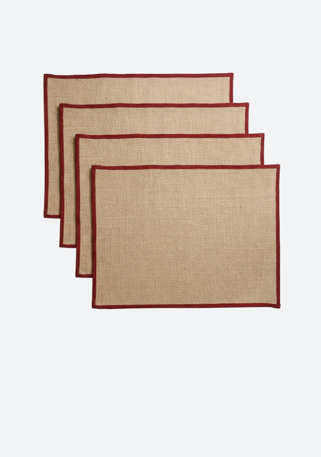 Mulled Mood Natural Jute Placemats (set of 4)