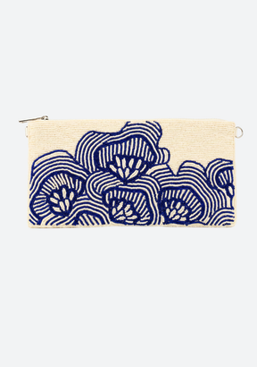 Midnight Tide Beaded Bag