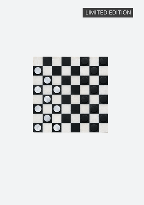 Checkerboard (White Cabebe & Black Tab)