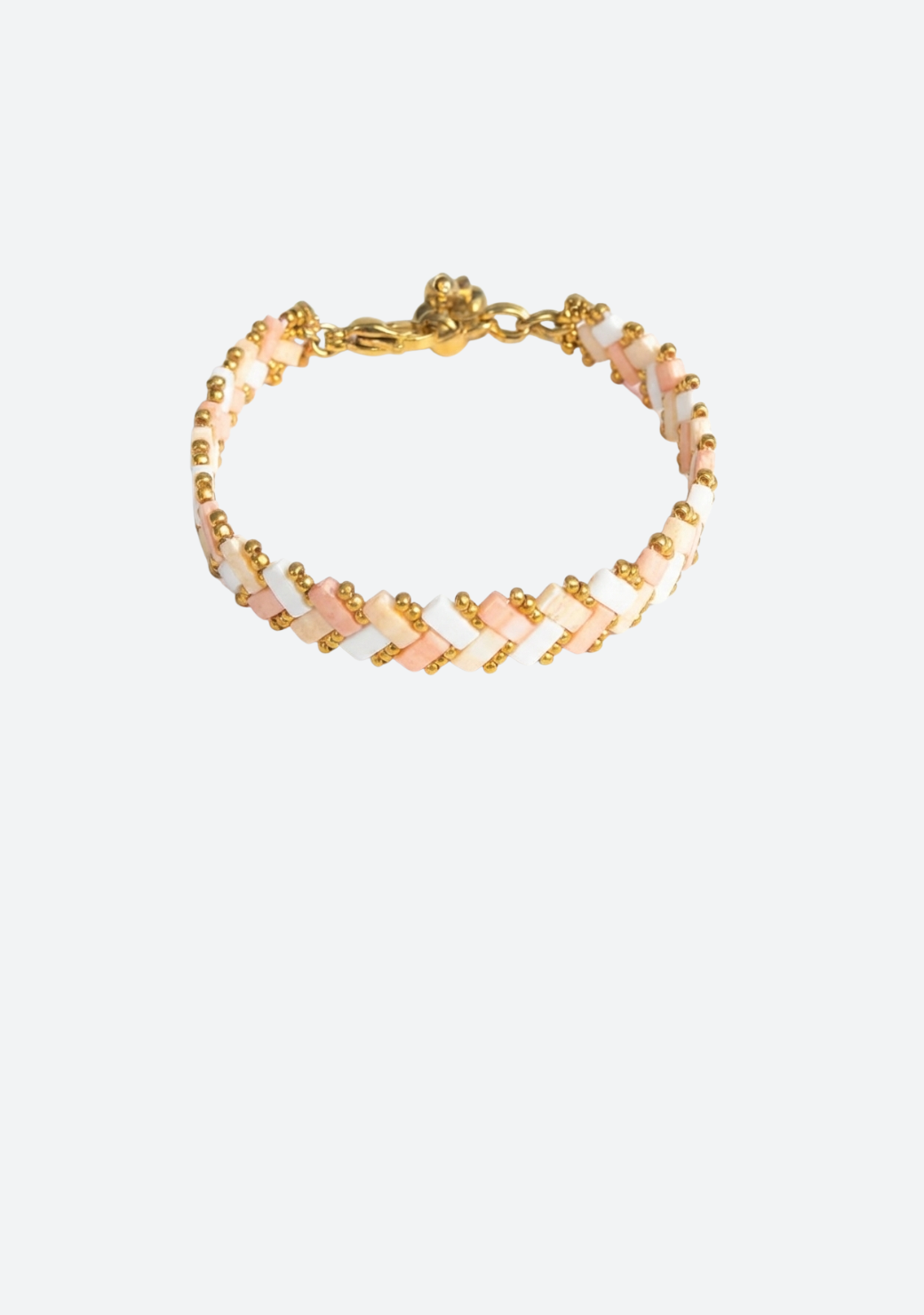 Rose Beaded Bracelet