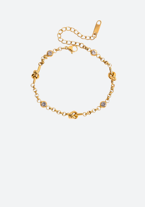 Crystal Knot Bracelet