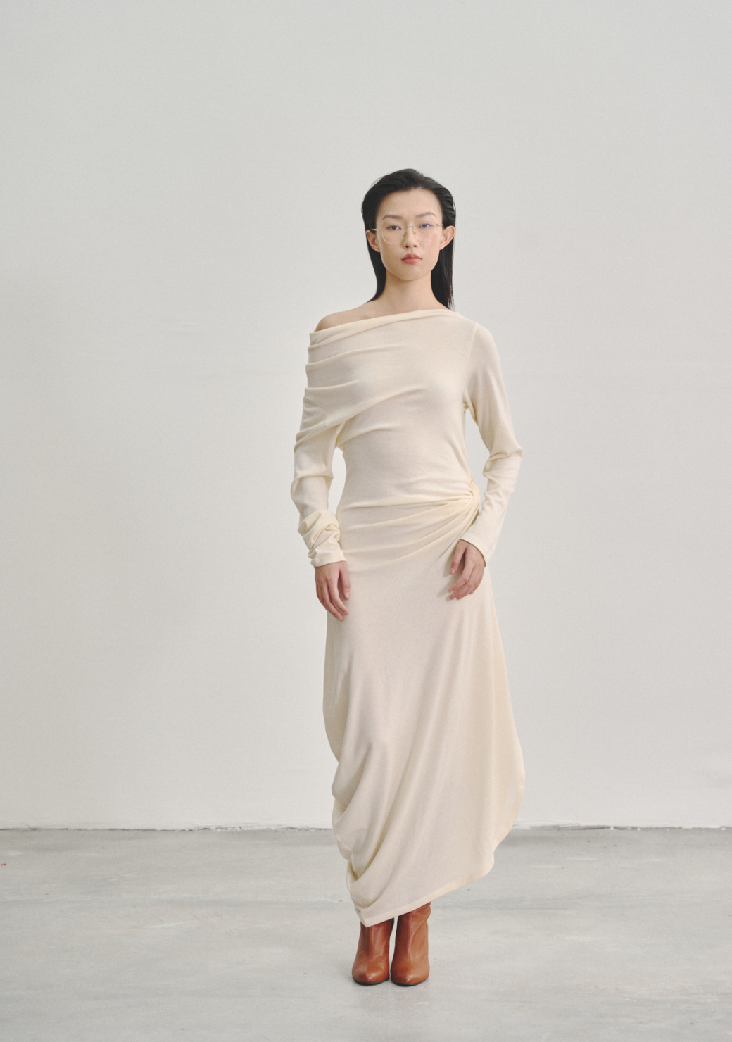 Twisted Waist Knot Dress