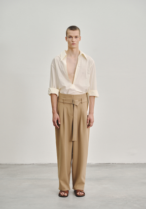 Extra Low Cut Oversized Tunic