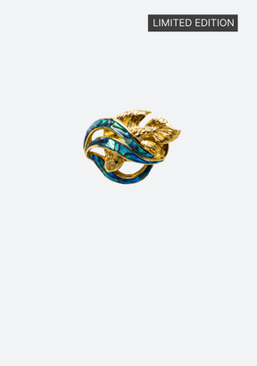 Triton's Brooch - Fish in Paua Shell