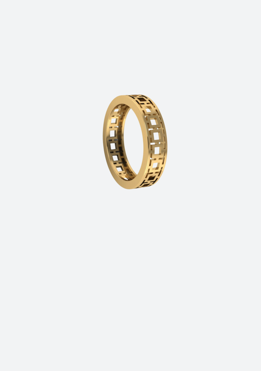 Eternity Square Ring