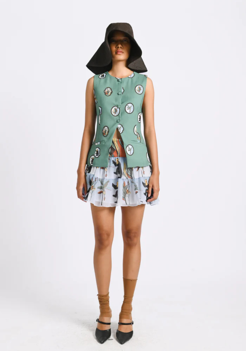 Kai Vest Swamp Green