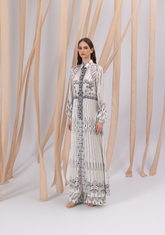 Ananta Satin Tunic in Broken White