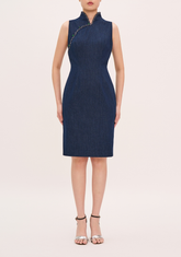 Lunar New Year Capsule: Jia Dress in Denim