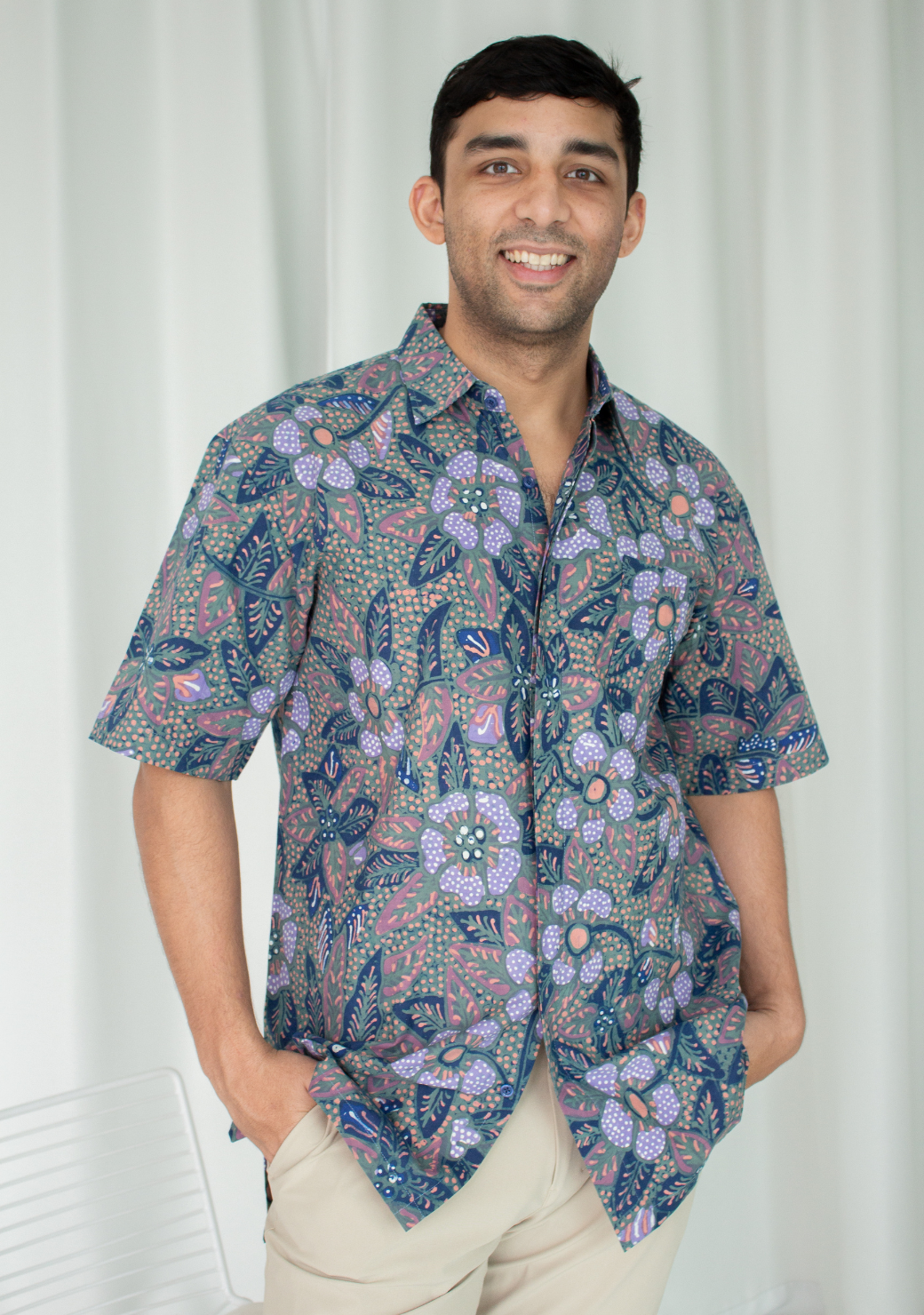 Modern Tulis Short Sleeve Batik Shirt