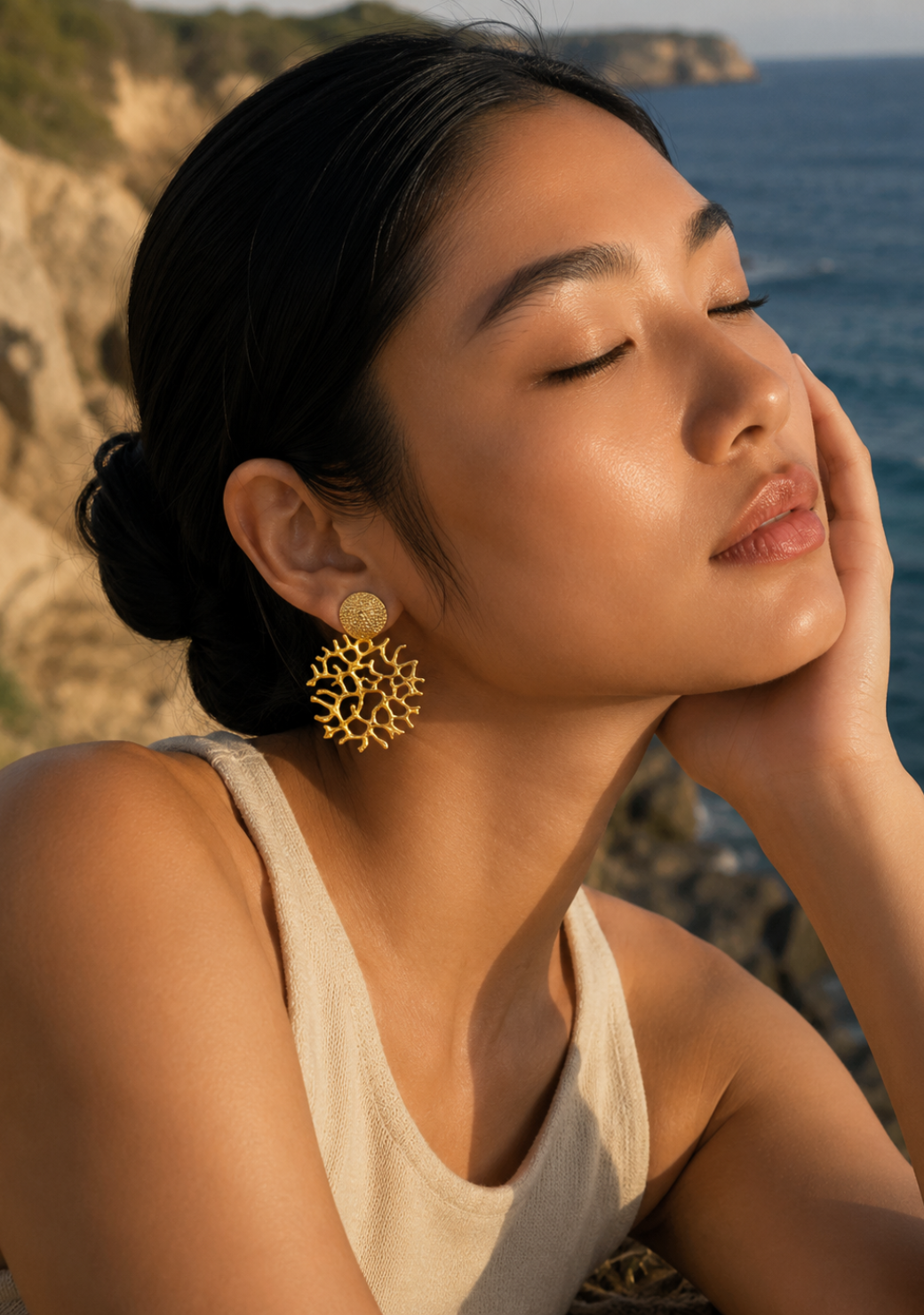 Ember Glow Earring