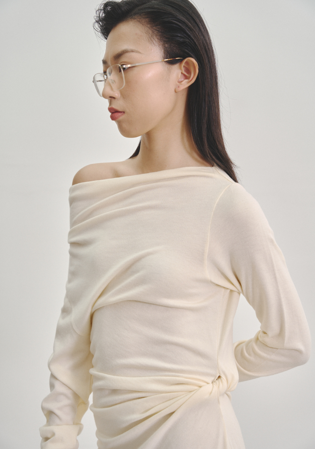 Twisted Waist Knot Dress