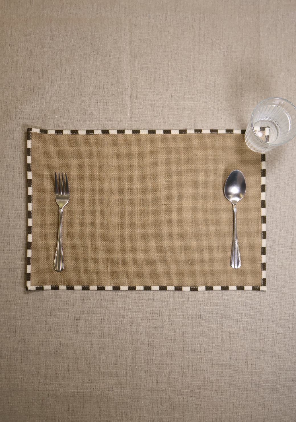 Morning Stripes Natural Jute Placemats (set of 4)
