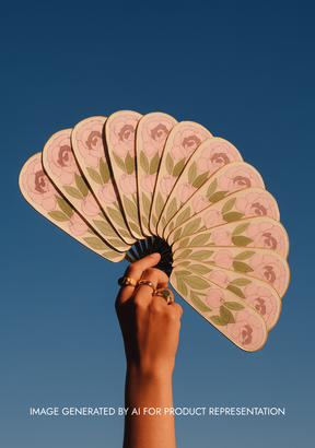 Peony Fan