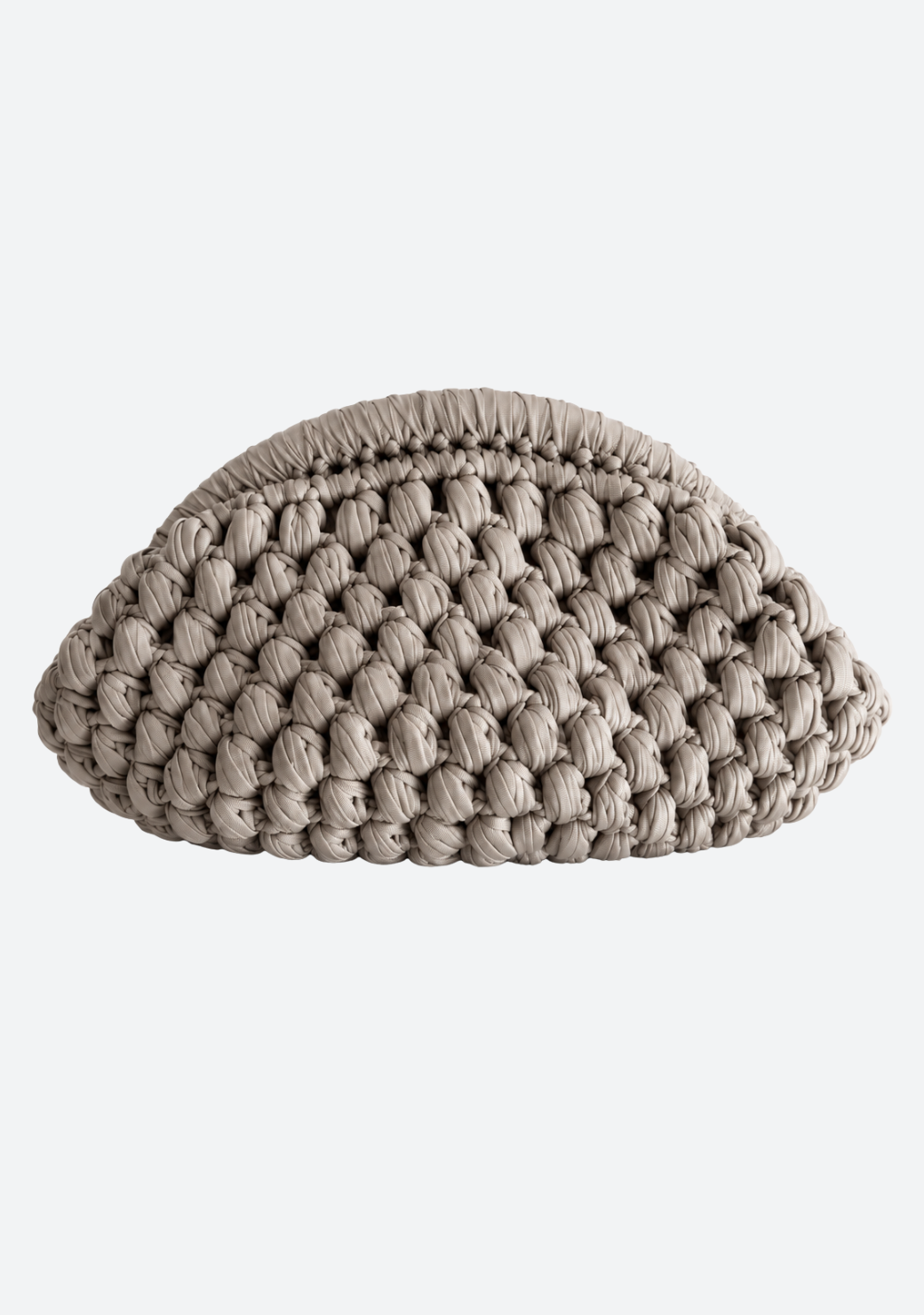Mini Leather Puff Clutch