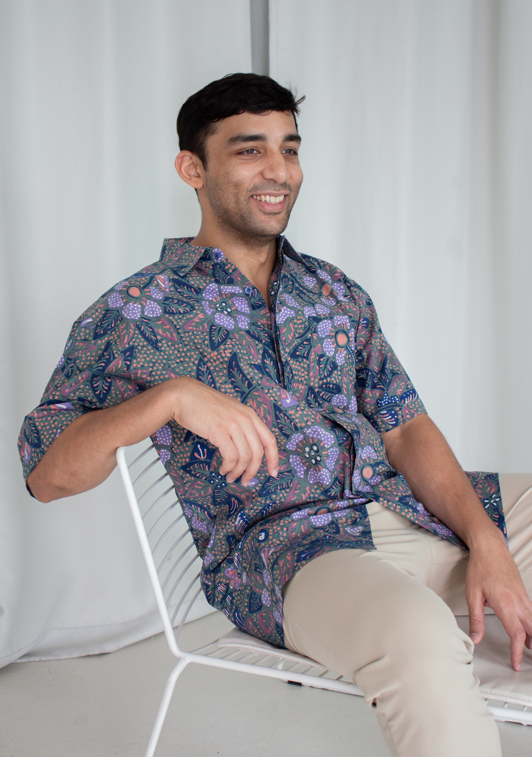 Modern Tulis Short Sleeve Batik Shirt