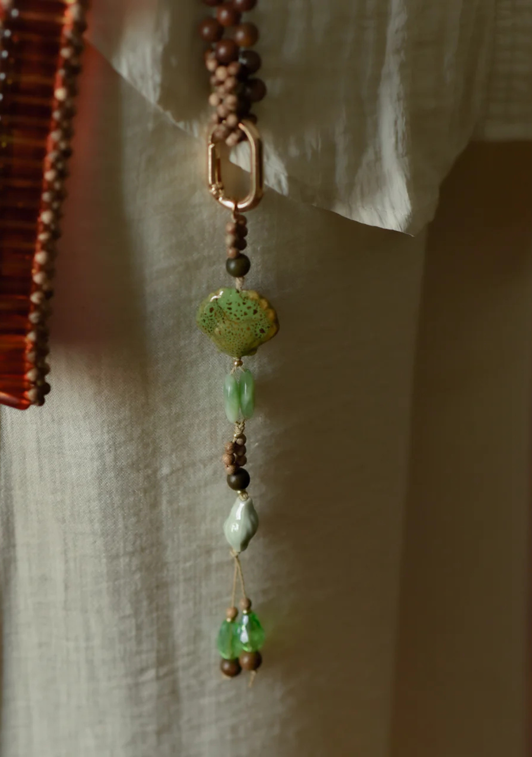 Forest Drop Bag Charm