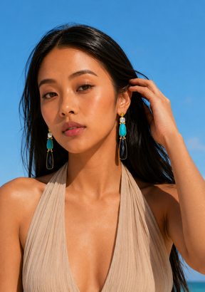 Sea Glass Earring