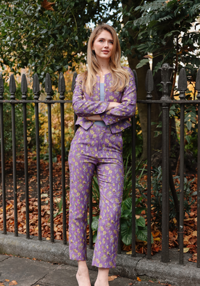 HARPER Jacquard Trousers