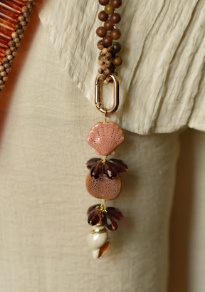 Desert Coral Bag Charm